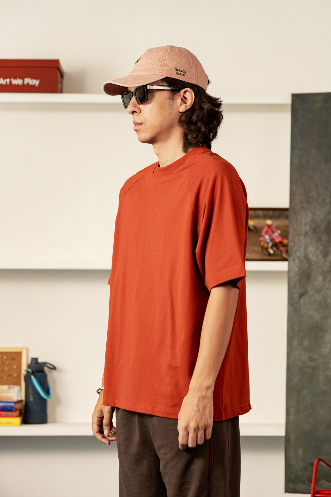 Image of Soft Cotton Raglan Tee