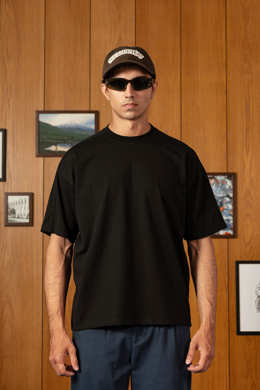 Image of Soft Cotton Embroidered Tee