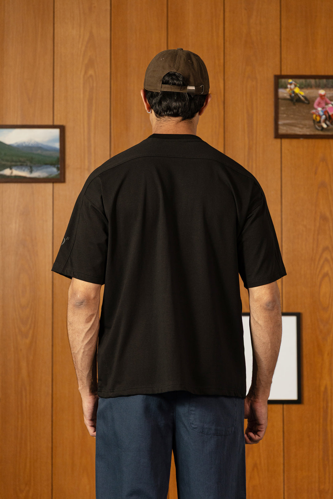 Image of Soft Cotton Embroidered Tee