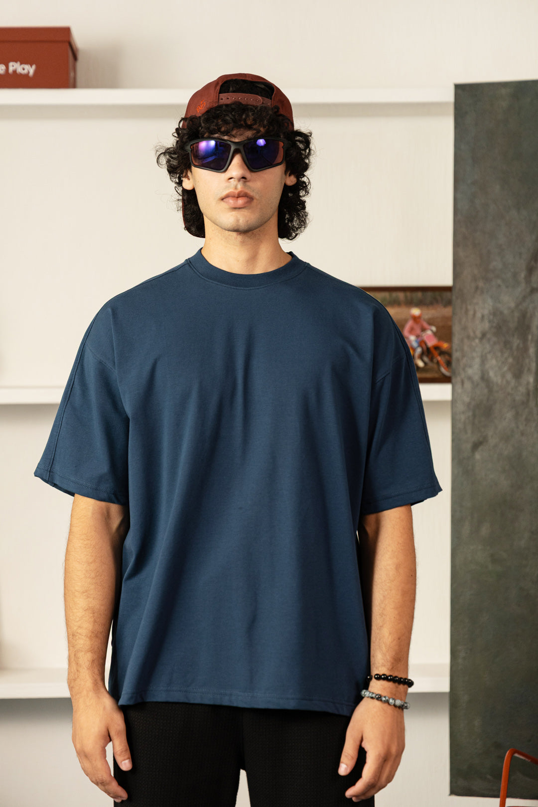 Image of Soft Cotton Embroidered Tee