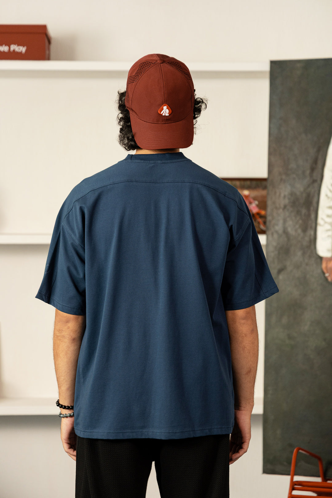 Image of Soft Cotton Embroidered Tee