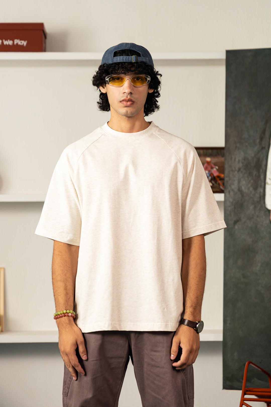 Image of Soft Cotton Embroidered Tee