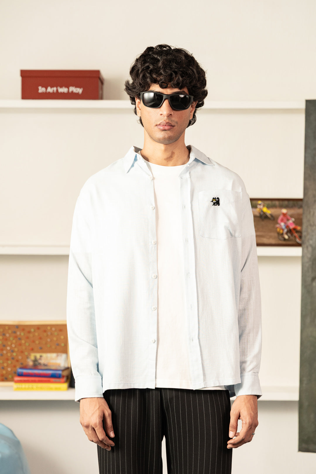 After The Game Embroidered Shirt
