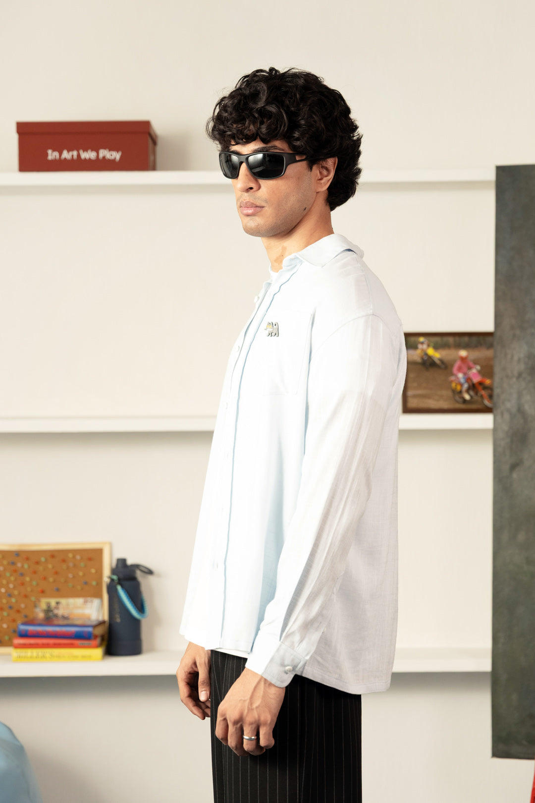 Image of After The Game Embroidered Shirt