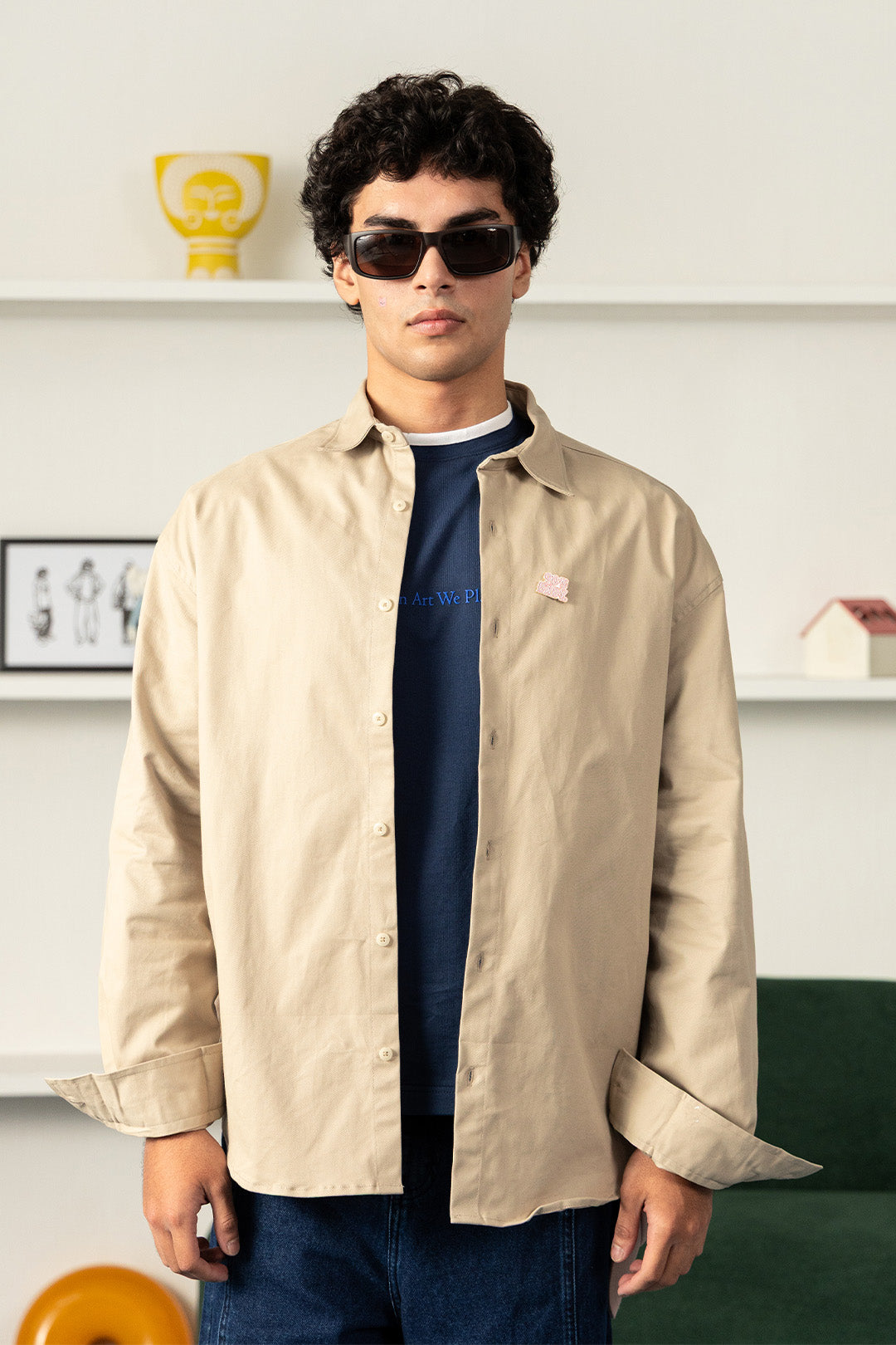 Image of Engineered Logo Collar Shirt