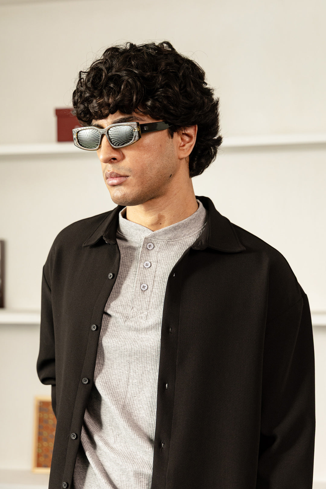 Image of Engineered Logo Collar Shirt