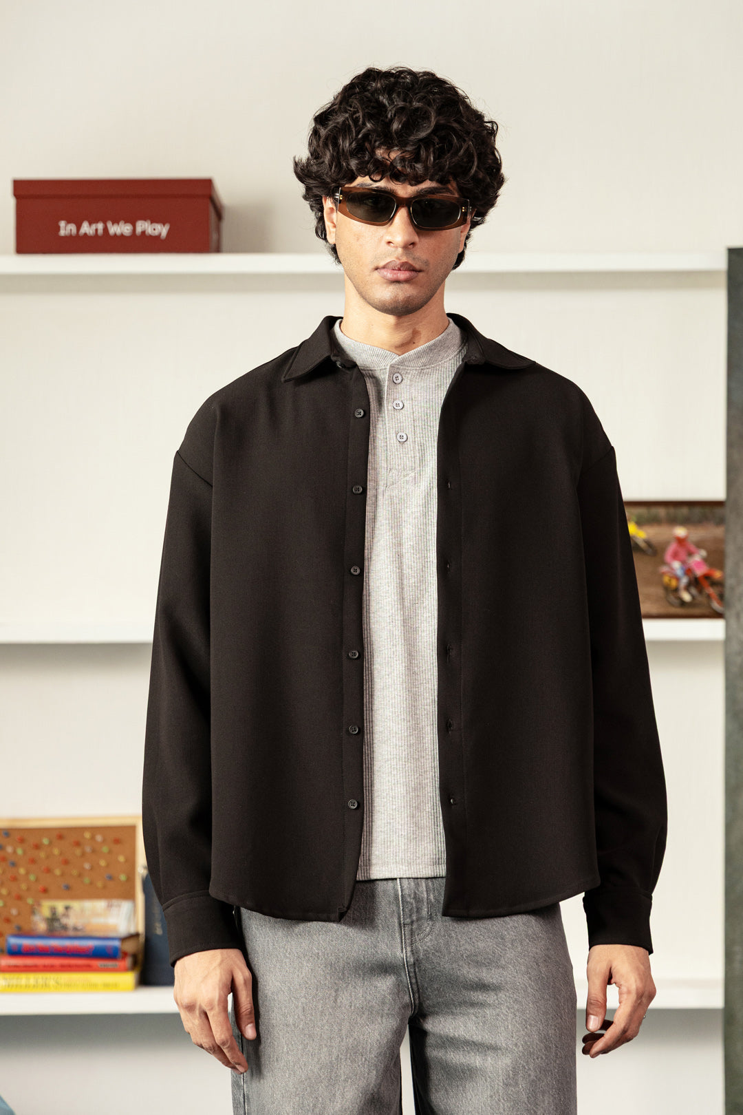 Image of Engineered Logo Collar Shirt