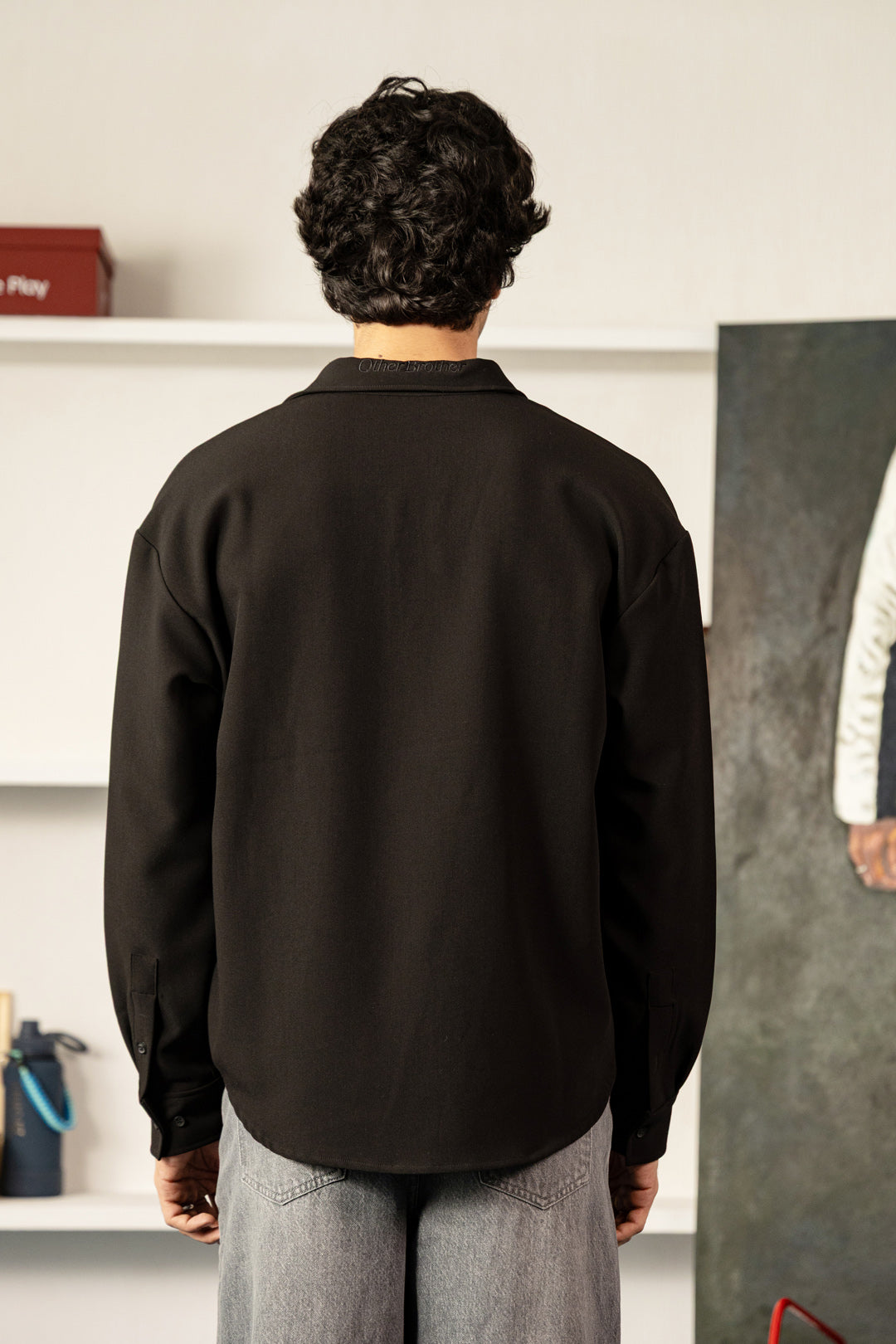 Engineered Logo Collar Shirt