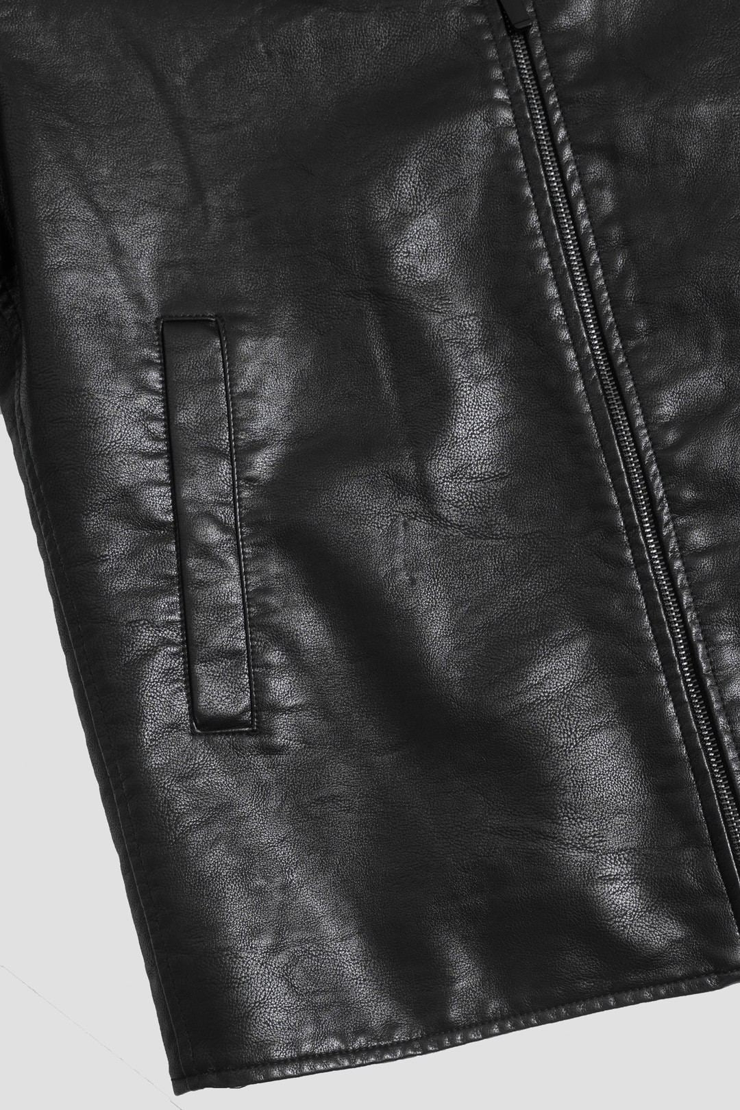 Pu Leather Jacket