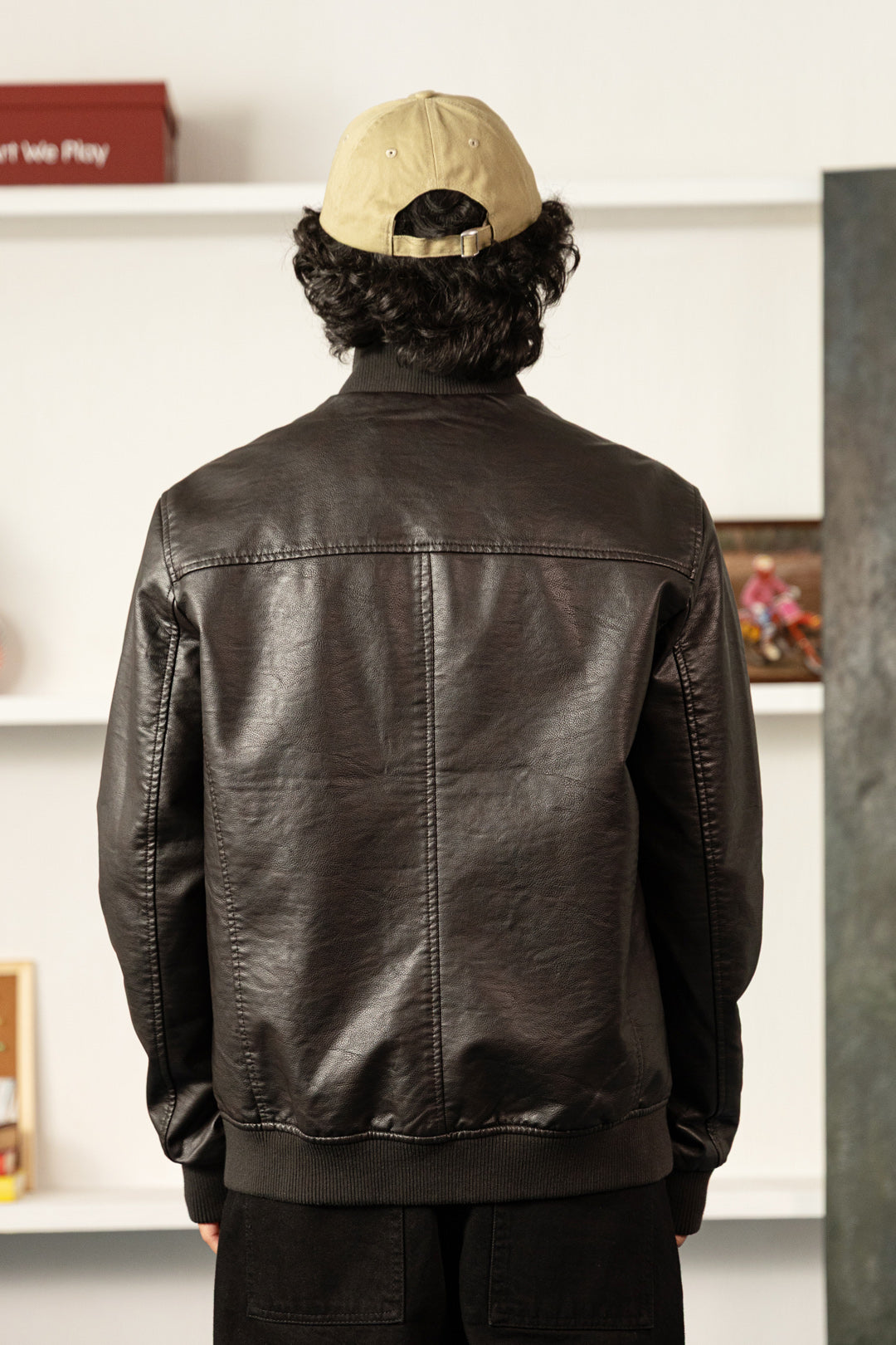 Image of Pu Leather Jacket