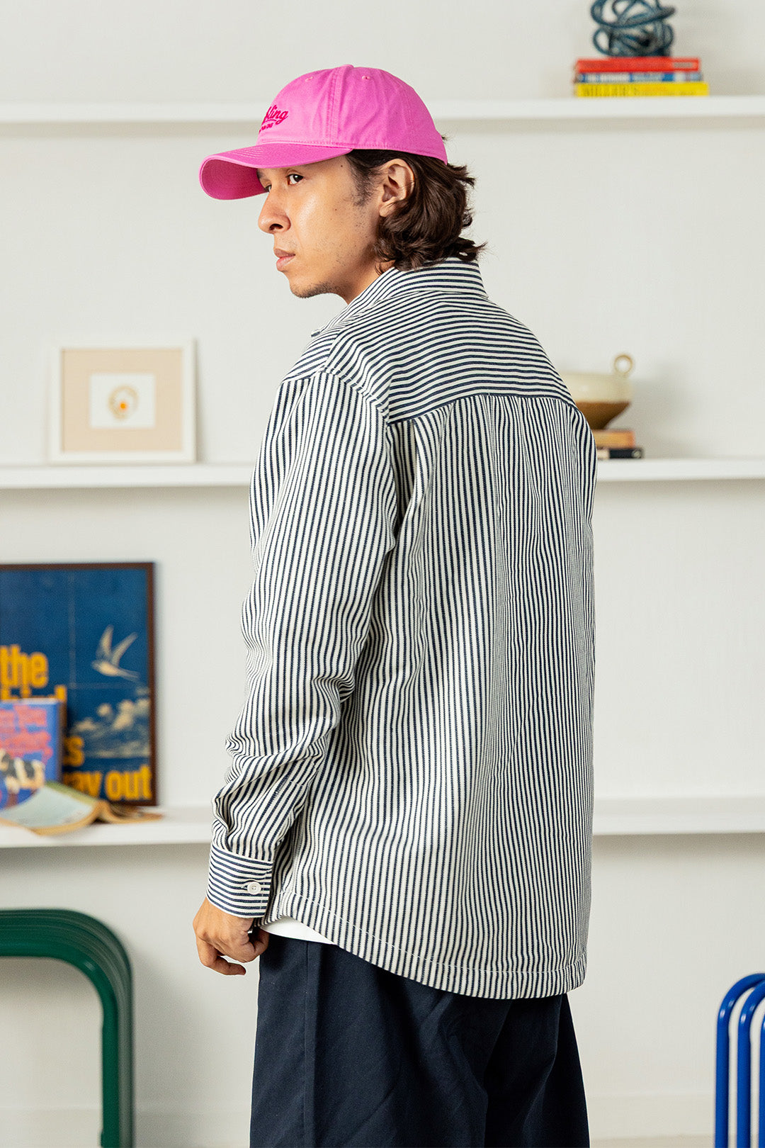 Image of Factually Correct Striped Shacket