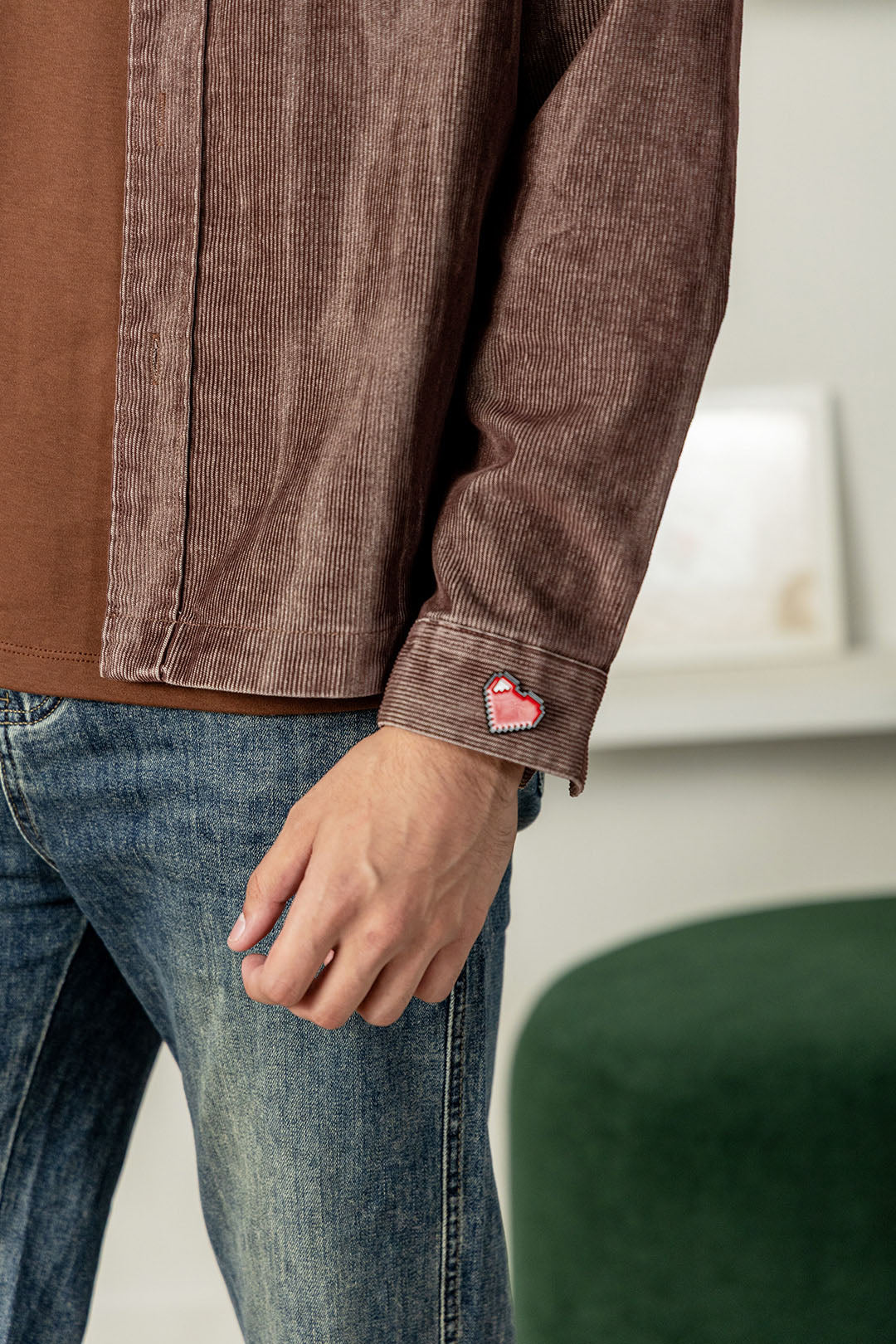 Faded Corduroy Overshirt