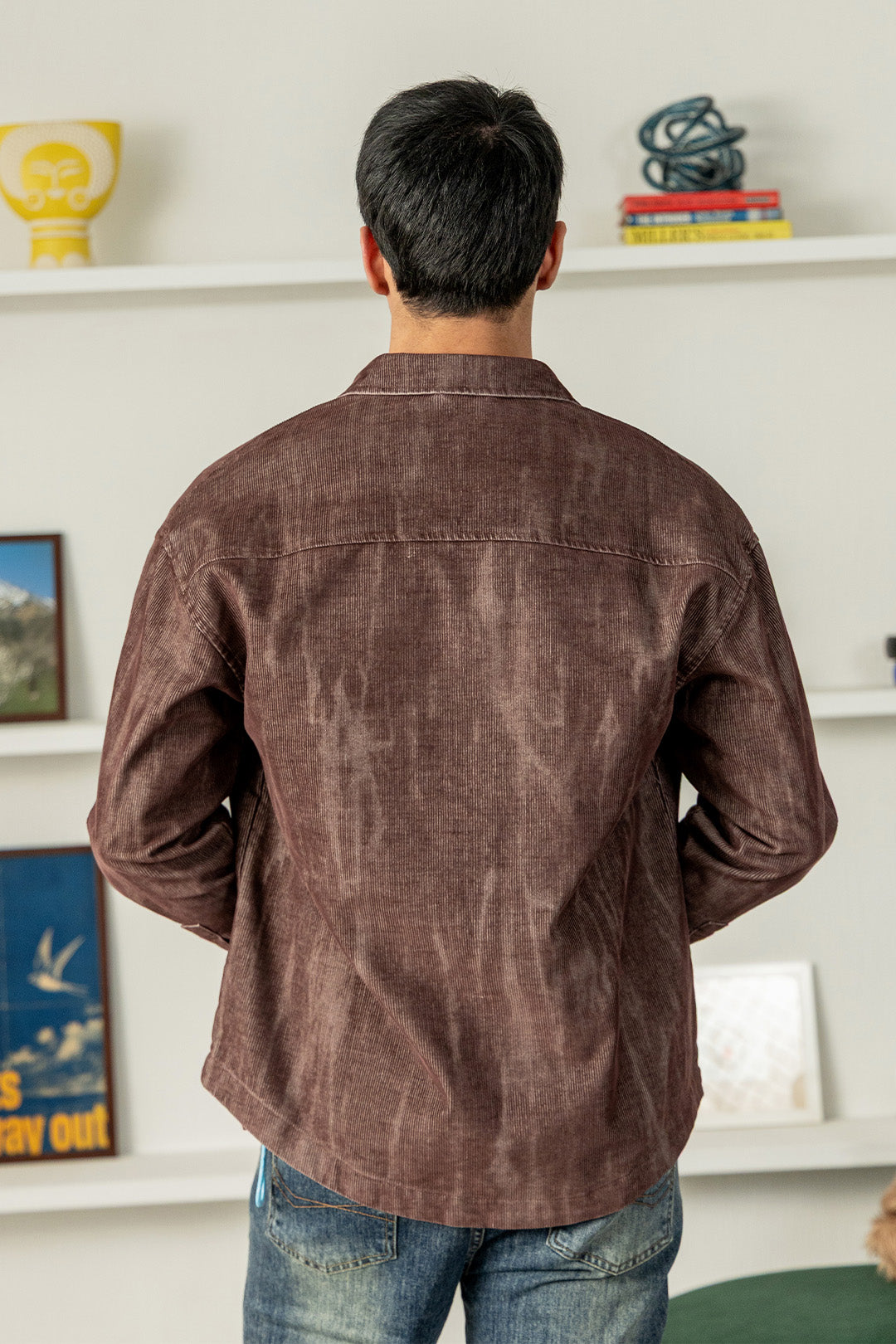 Faded Corduroy Overshirt