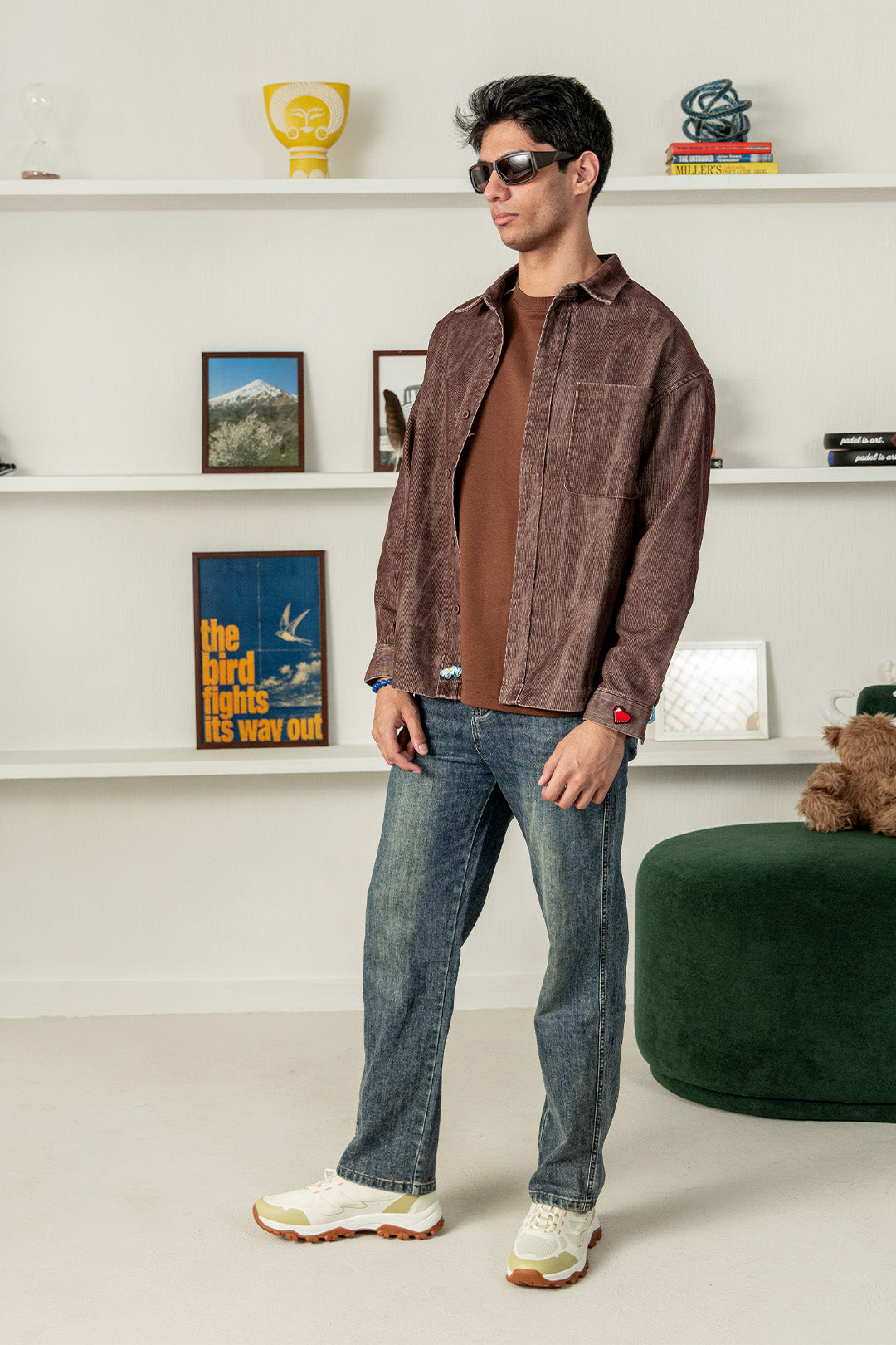 Faded Corduroy Overshirt