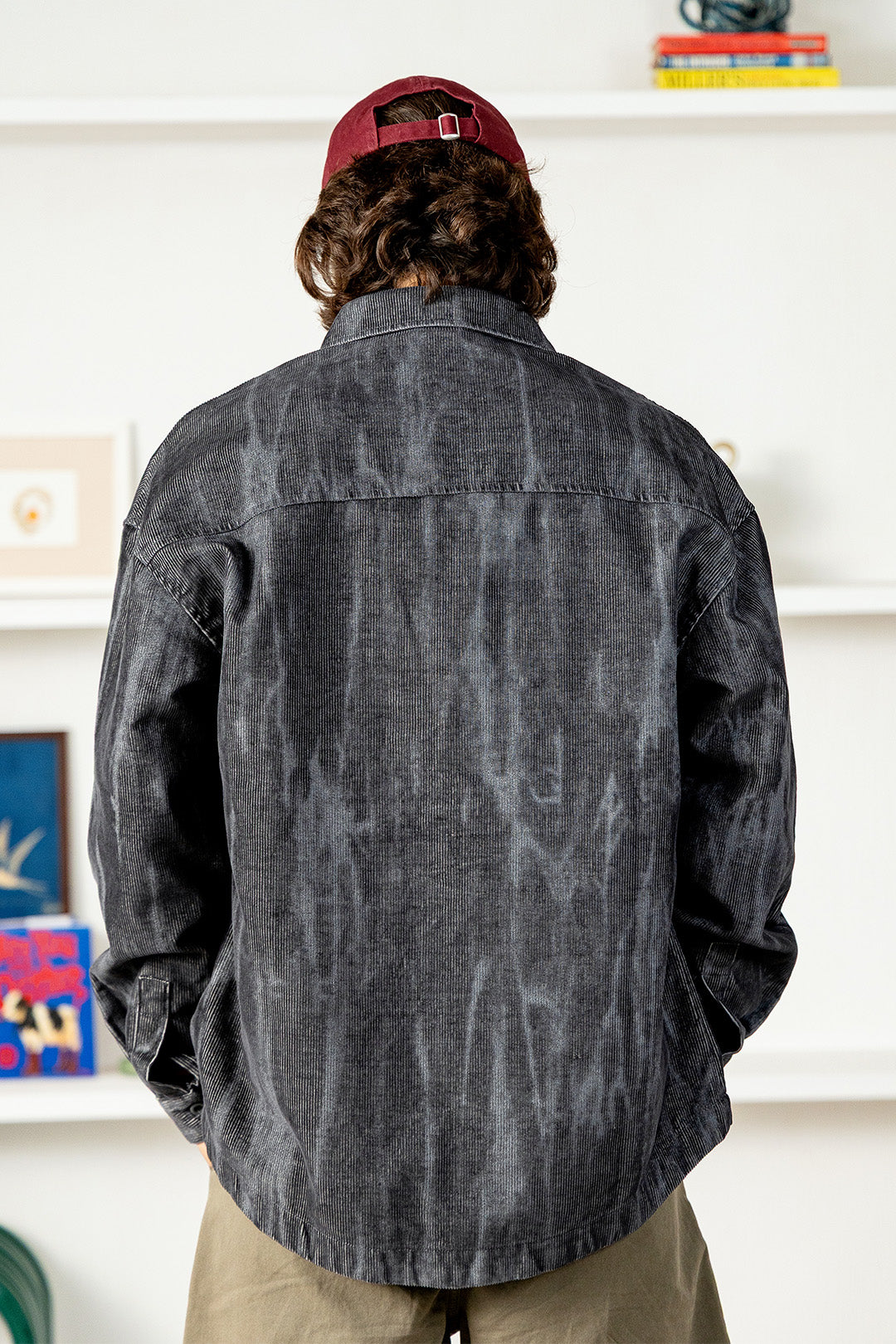 Image of Faded Corduroy Overshirt