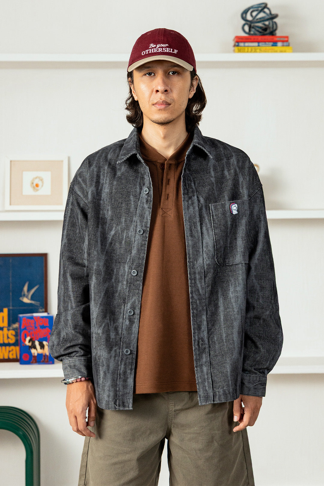 Faded Corduroy Overshirt