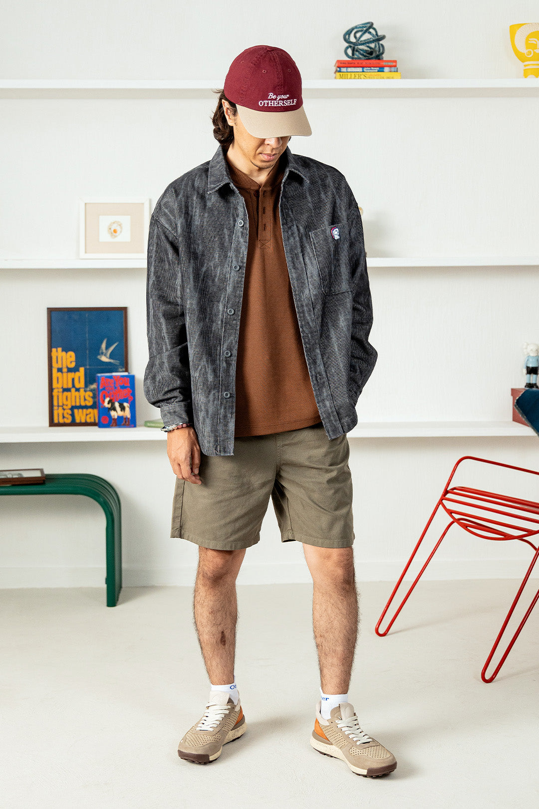 Faded Corduroy Overshirt