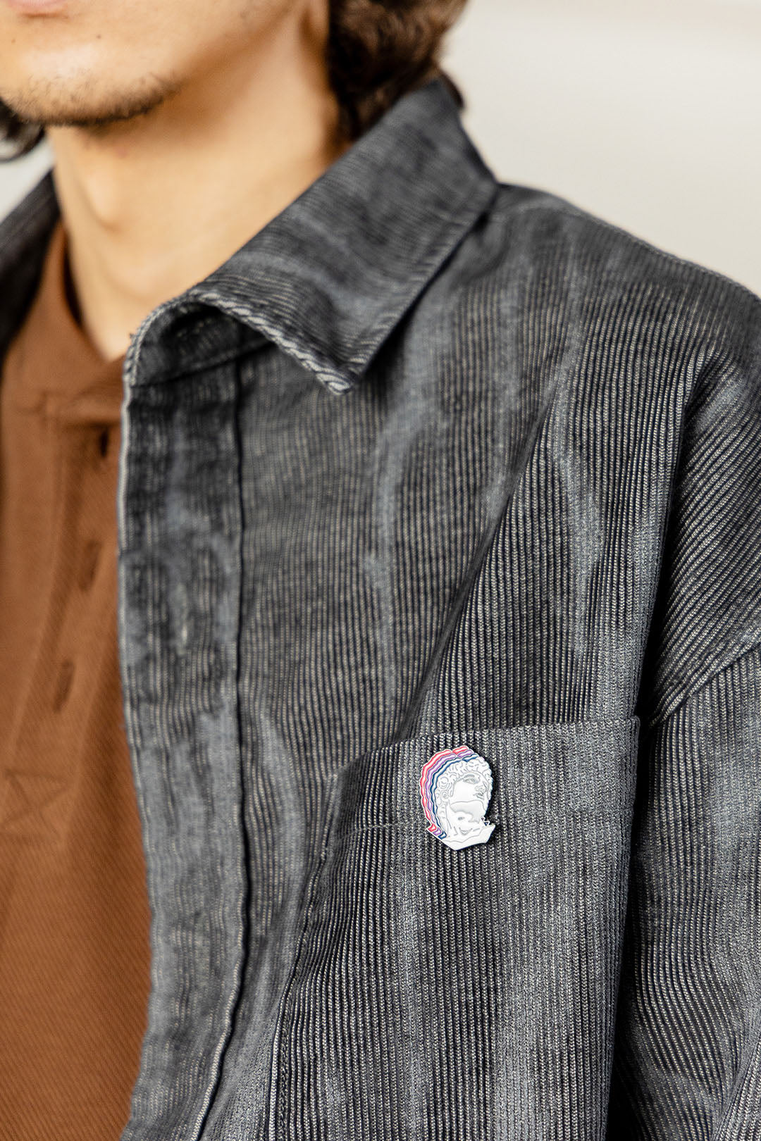 Faded Corduroy Overshirt
