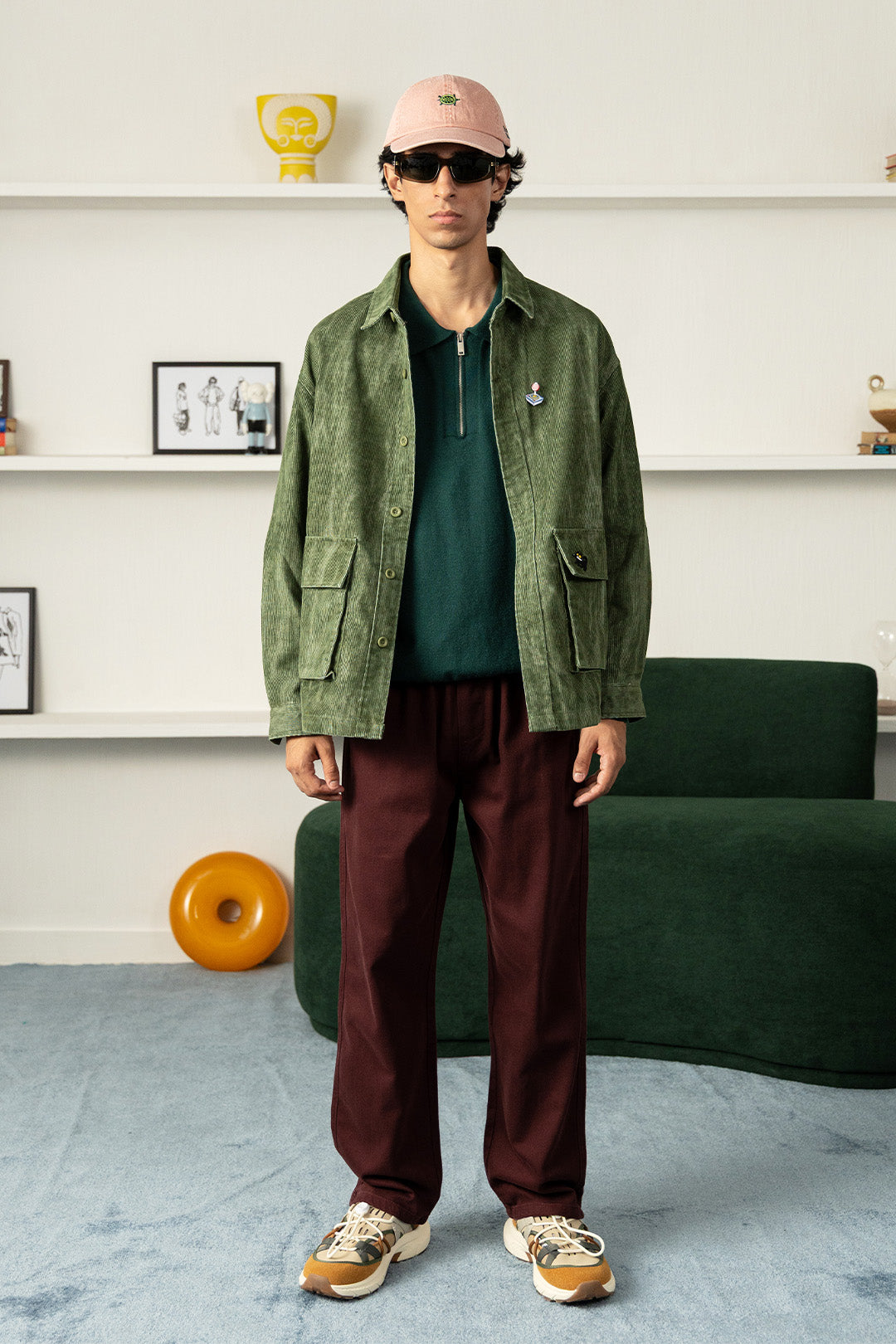 Faded Corduroy Shacket