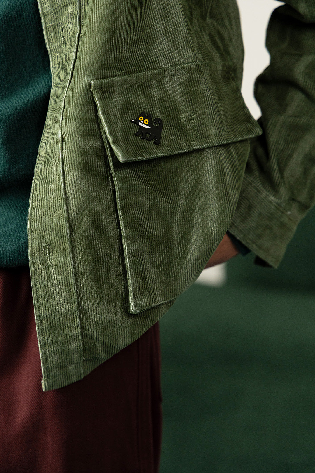 Faded Corduroy Shacket