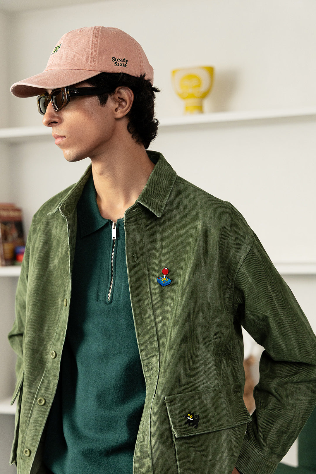 Faded Corduroy Shacket