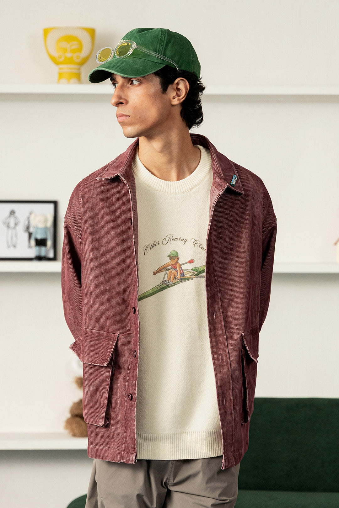 Faded Corduroy Shacket