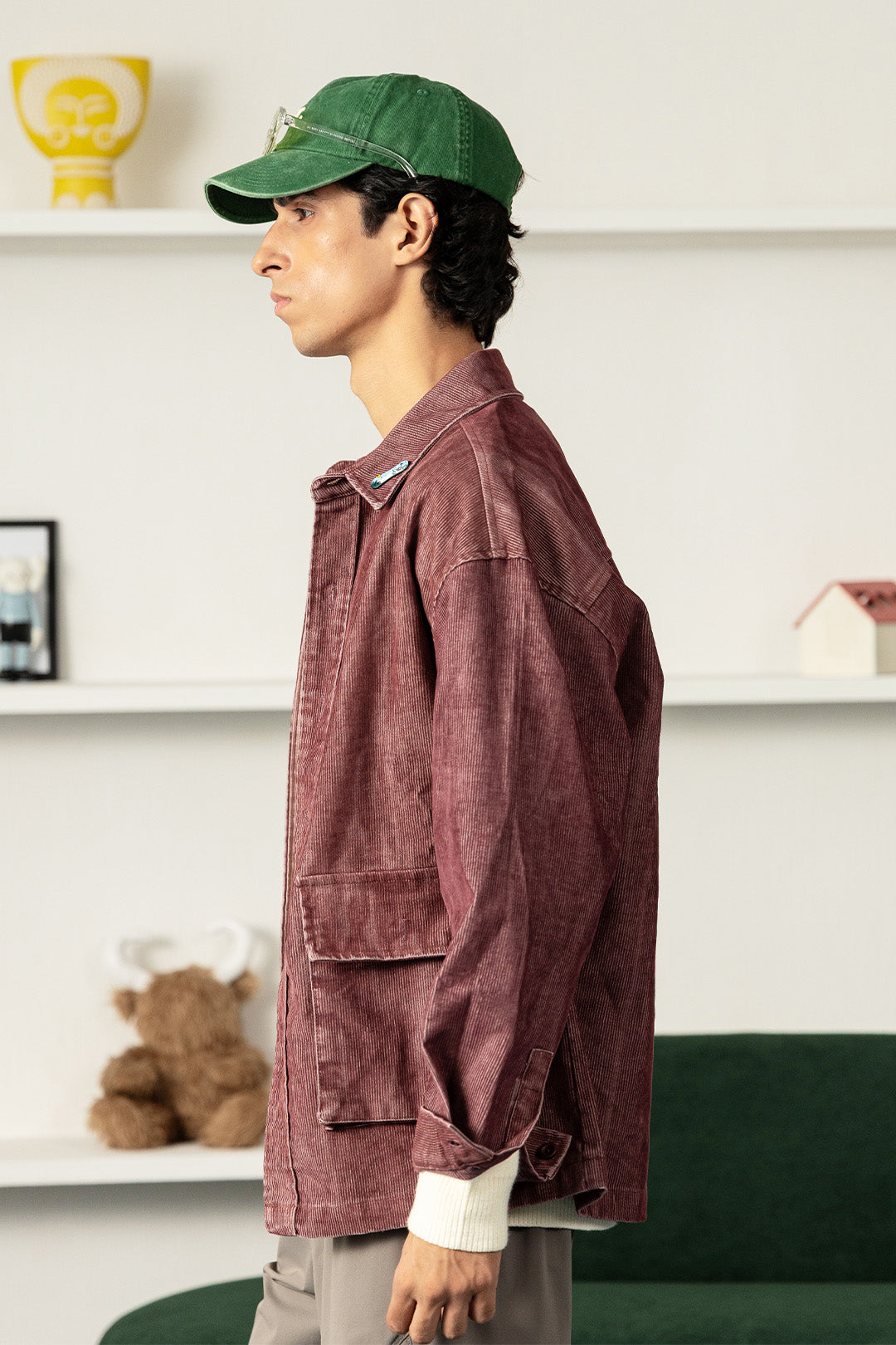 Faded Corduroy Shacket