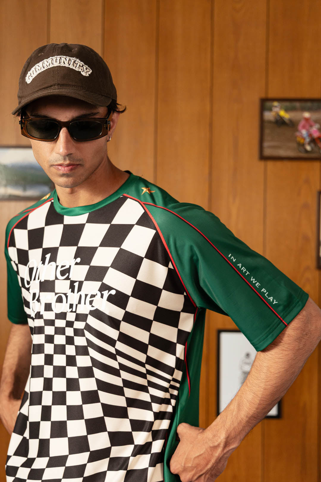 Image of Checker In Wonderland Jersey