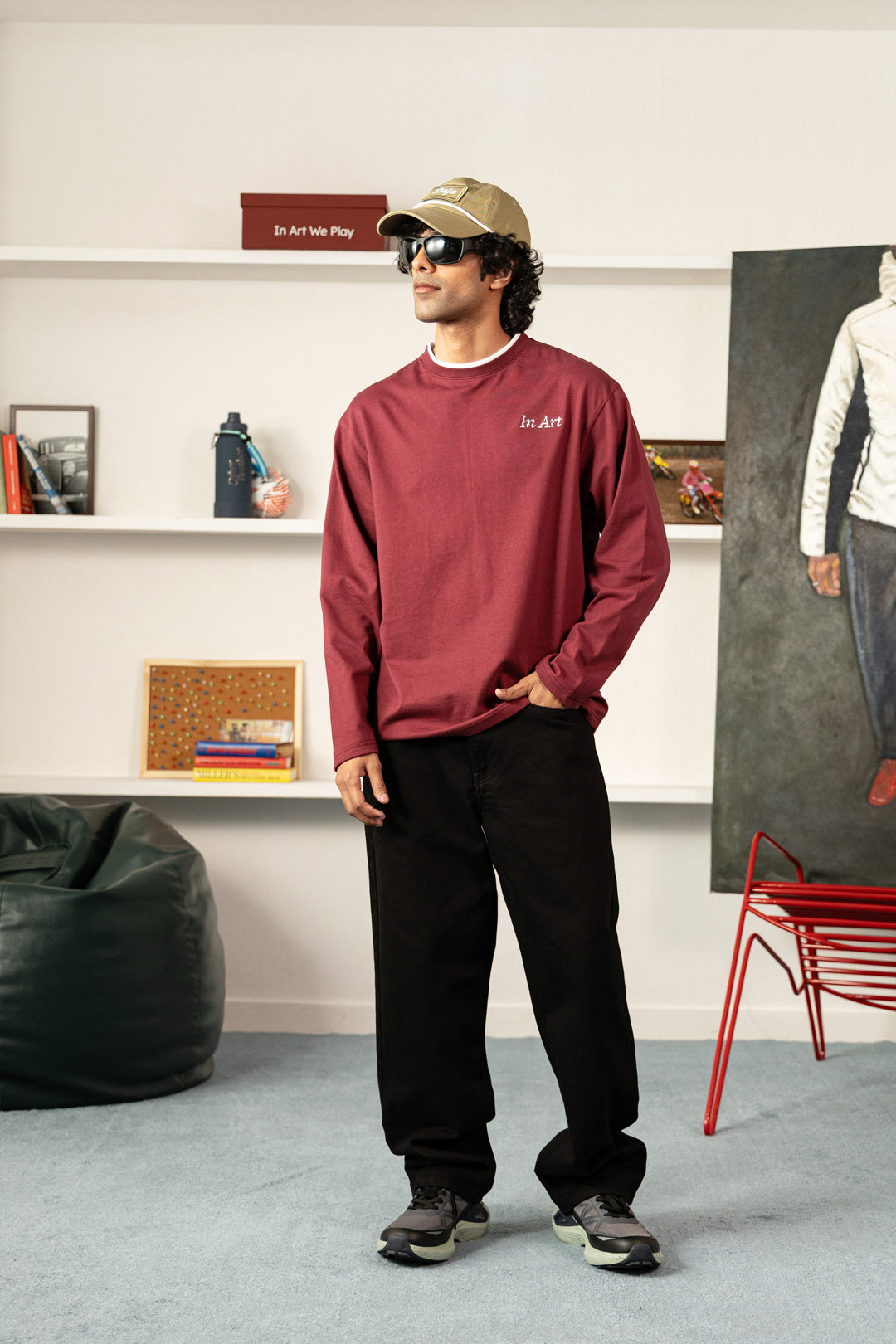 Image of Play Embroidered Cotton Tee