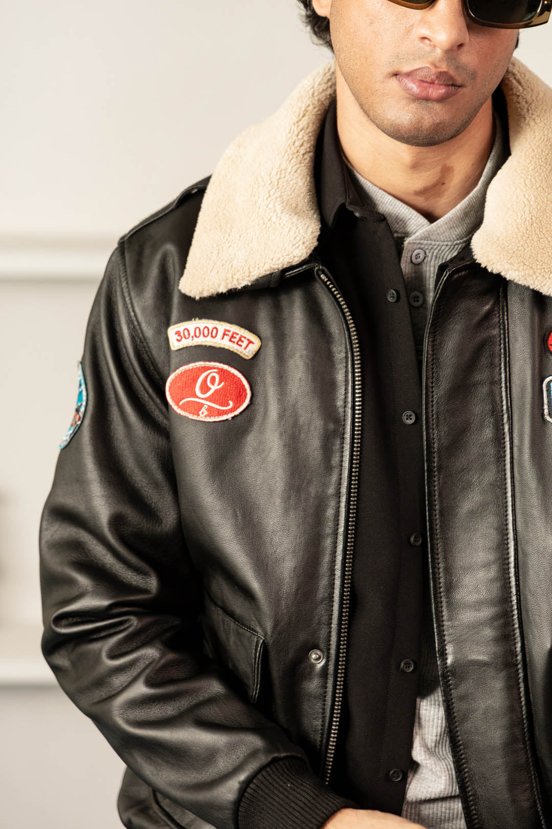 Airman Real Leather Jacket