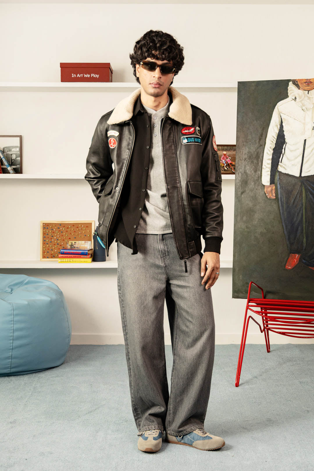 Airman Real Leather Jacket