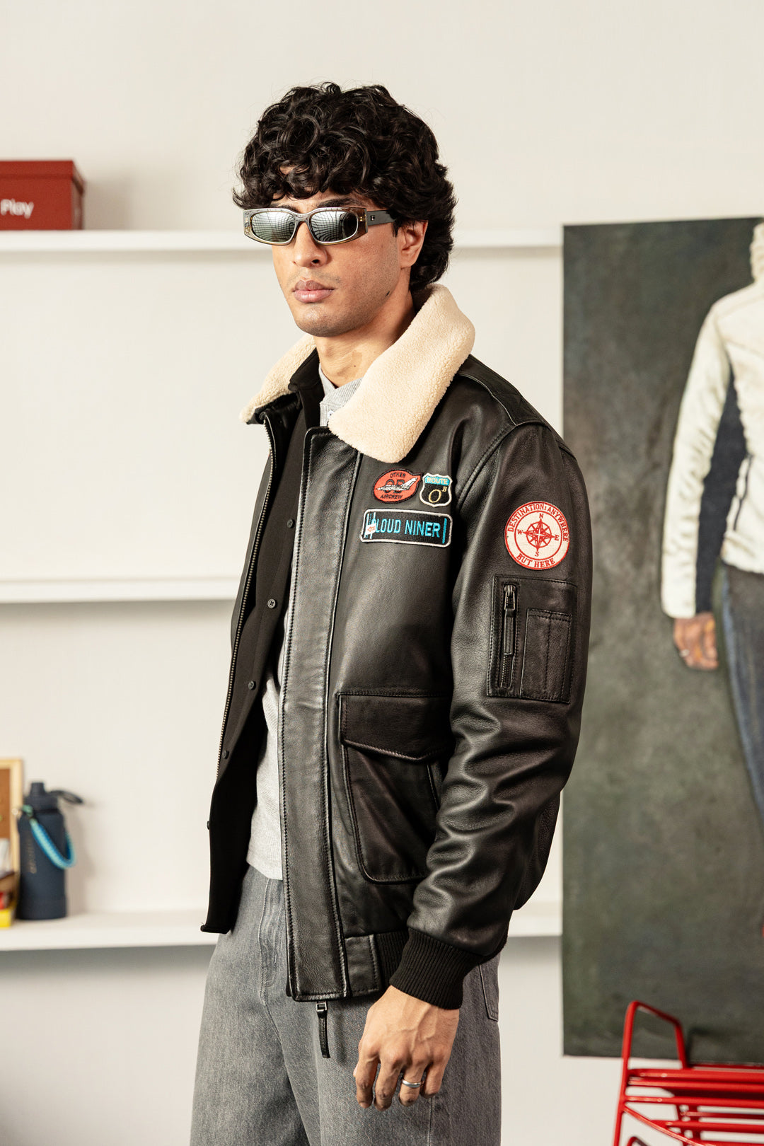 Airman Real Leather Jacket