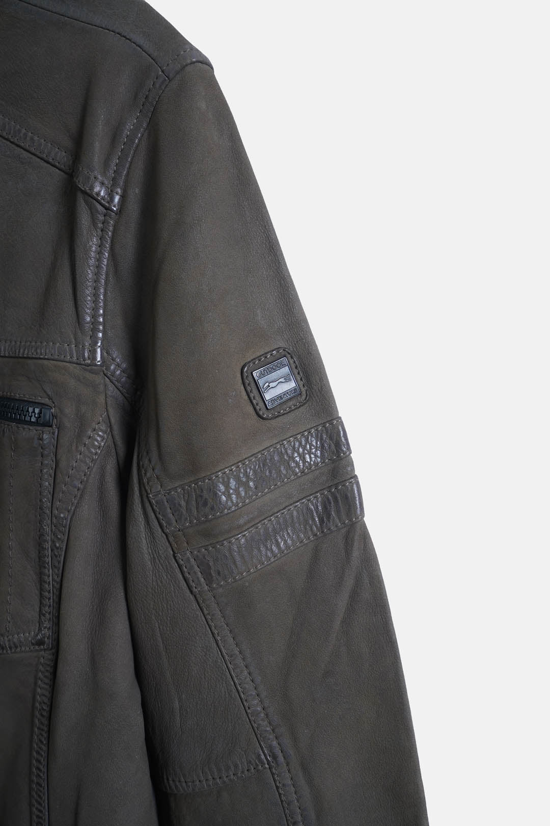 Image of Off-Duty Leather Shacket