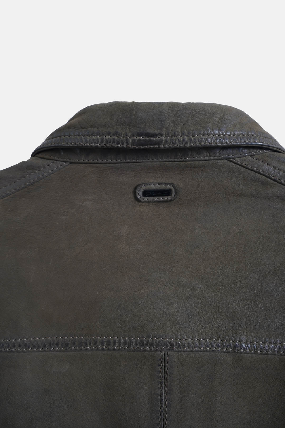 Image of Off-Duty Leather Shacket