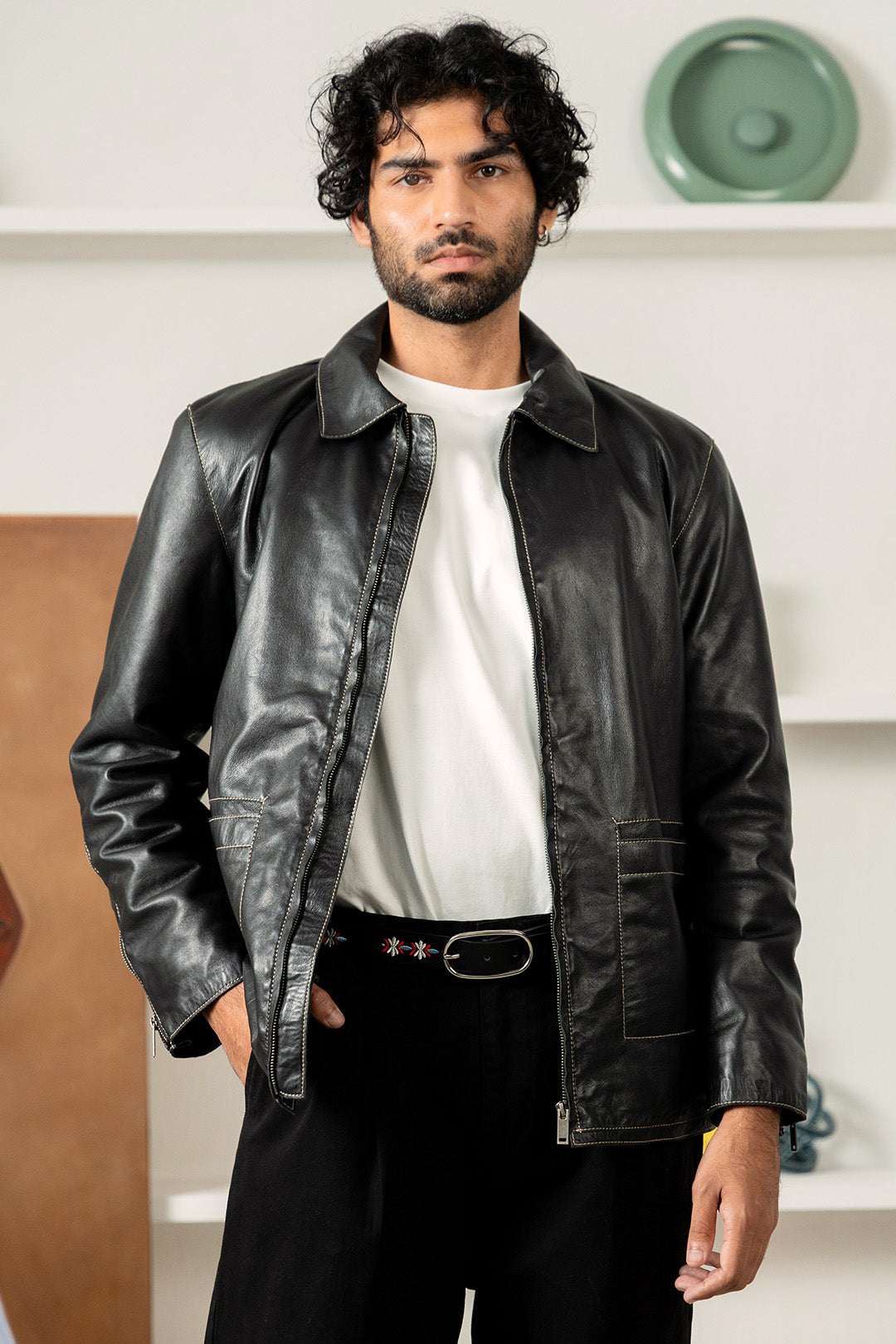 Image of Class Of '87 Leather Jacket