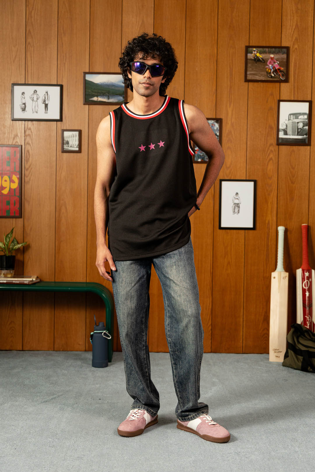 Image of Top Star Mesh Tank