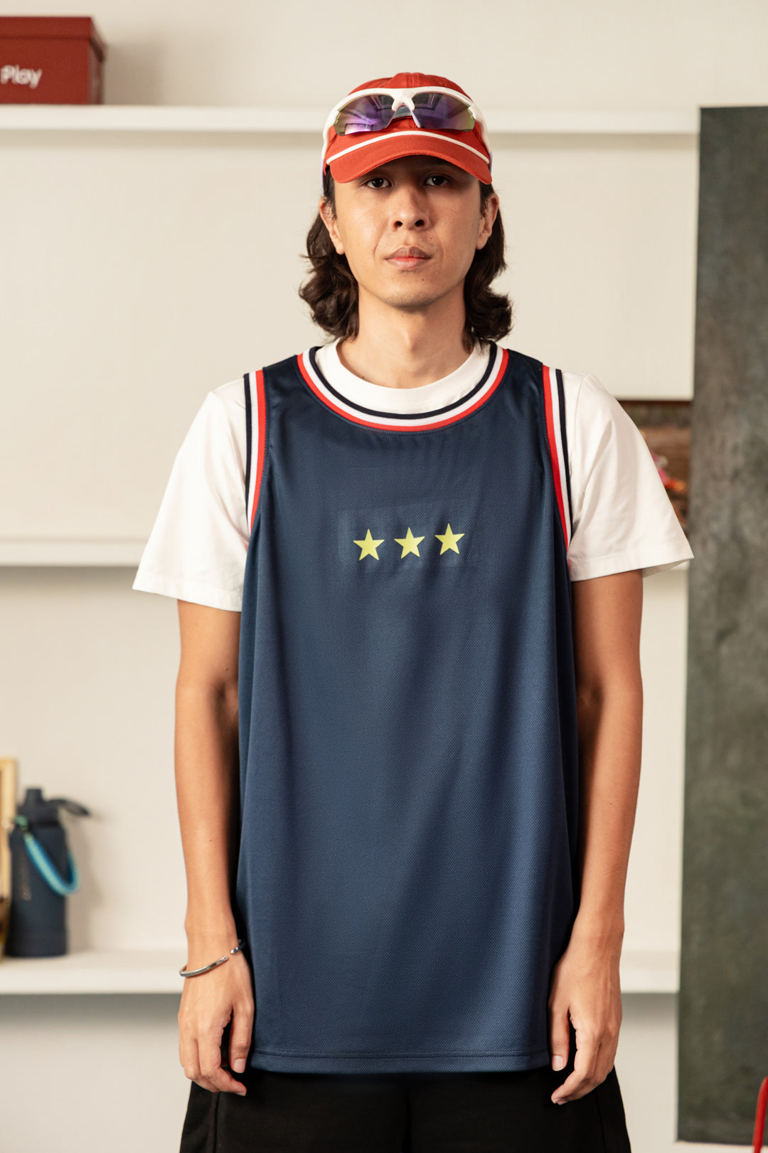 Top Star Mesh Tank