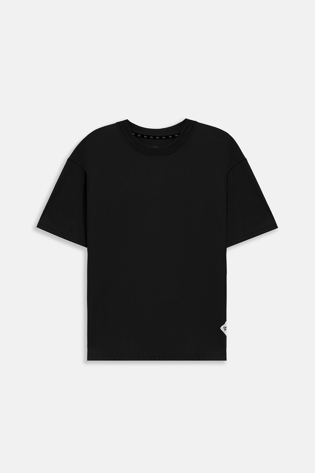 Image of Logo Badge Cotton Shirt