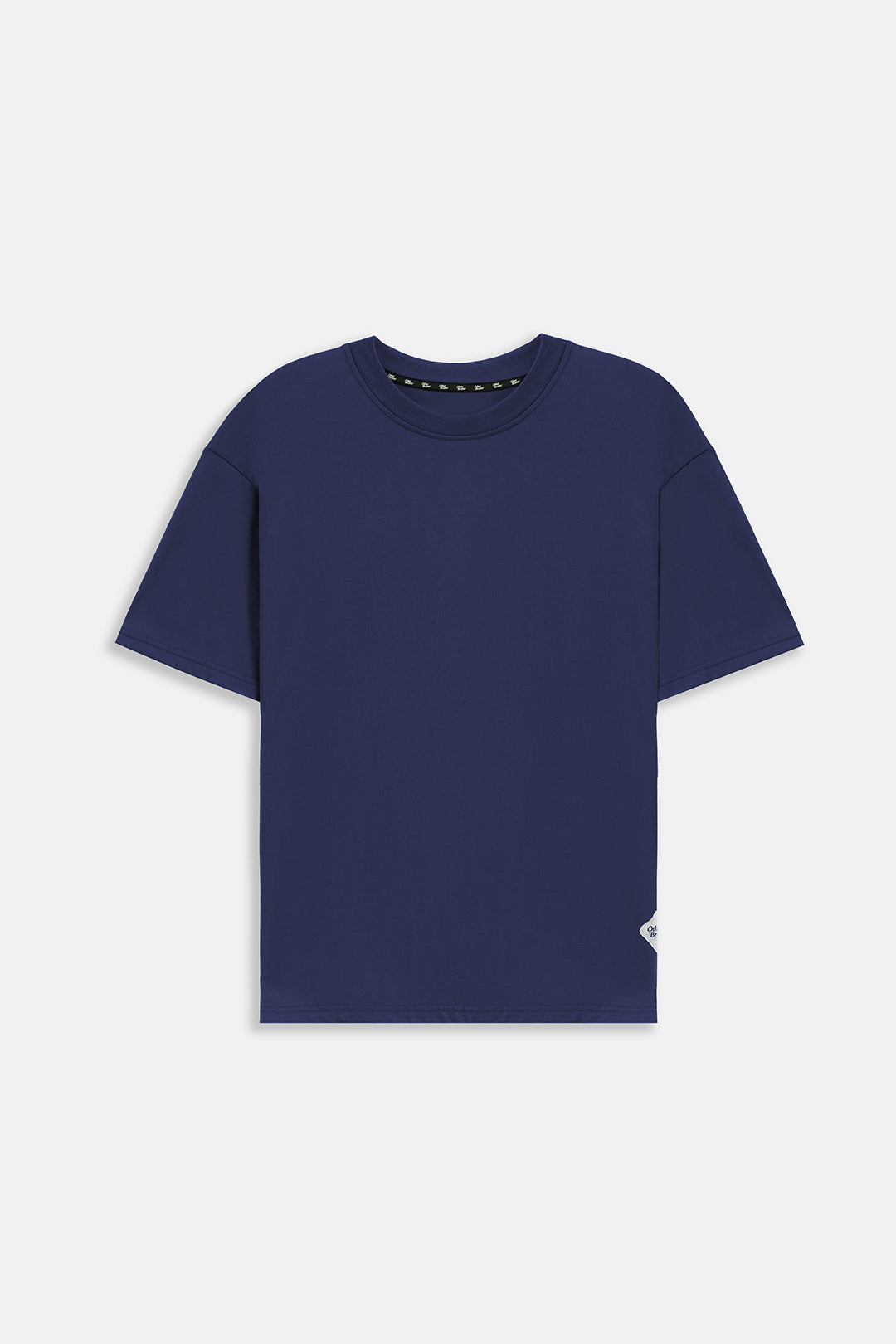 Image of Logo Badge Cotton Shirt