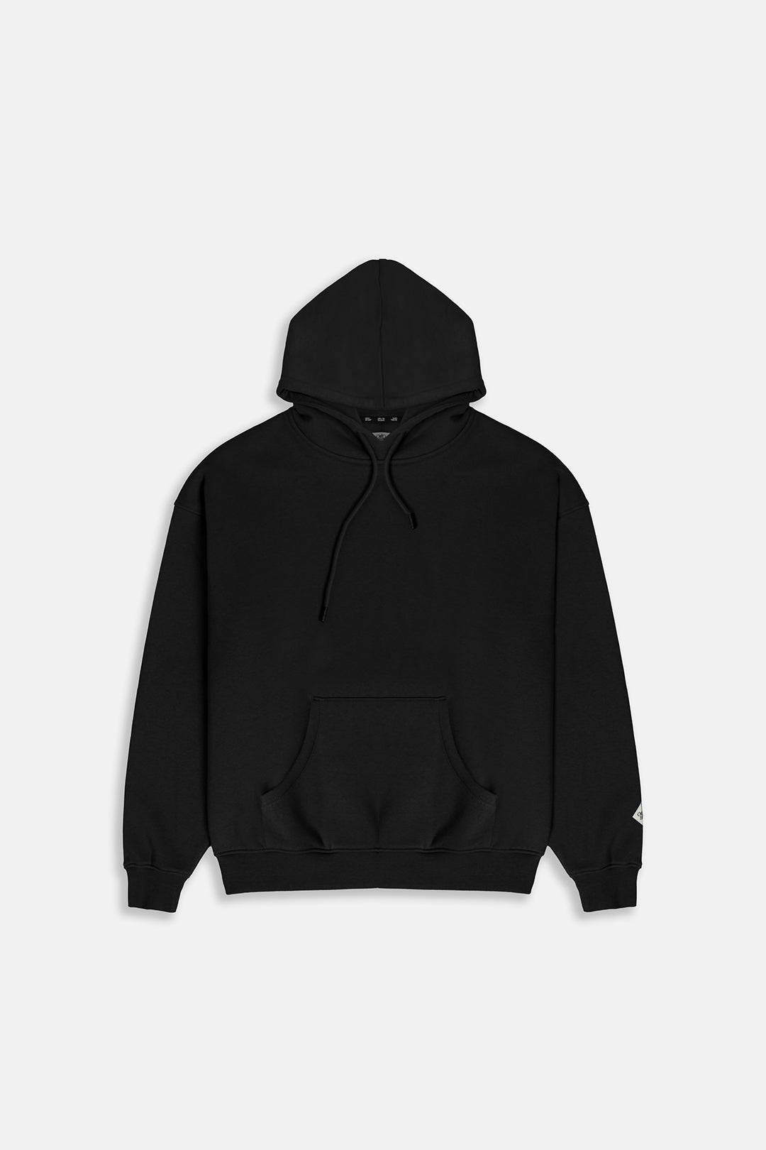 Logo Badge Fleece Hoodie