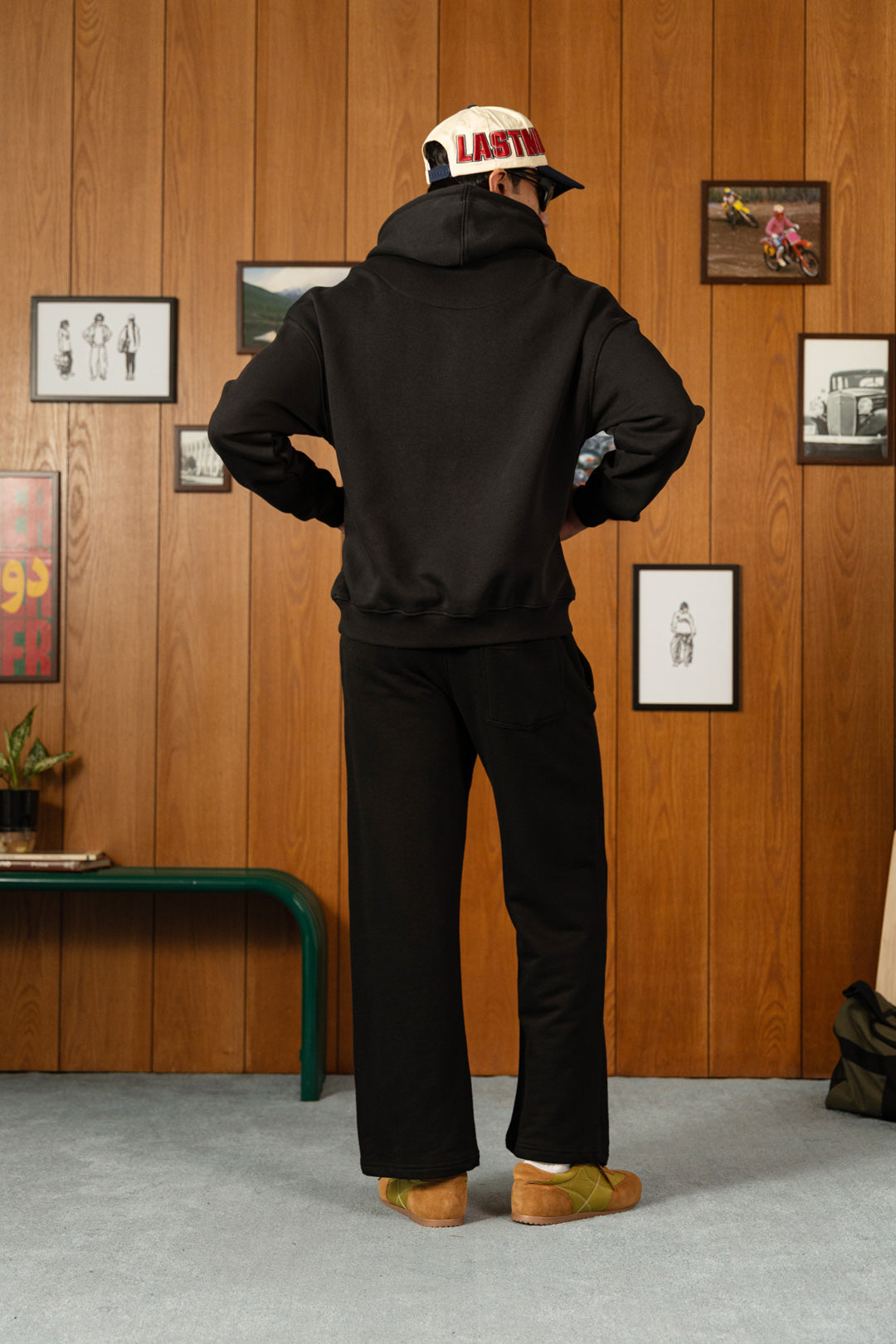Image of Logo Badge Fleece Hoodie