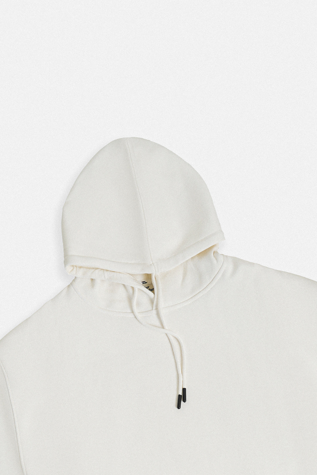 Logo Badge Fleece Hoodie