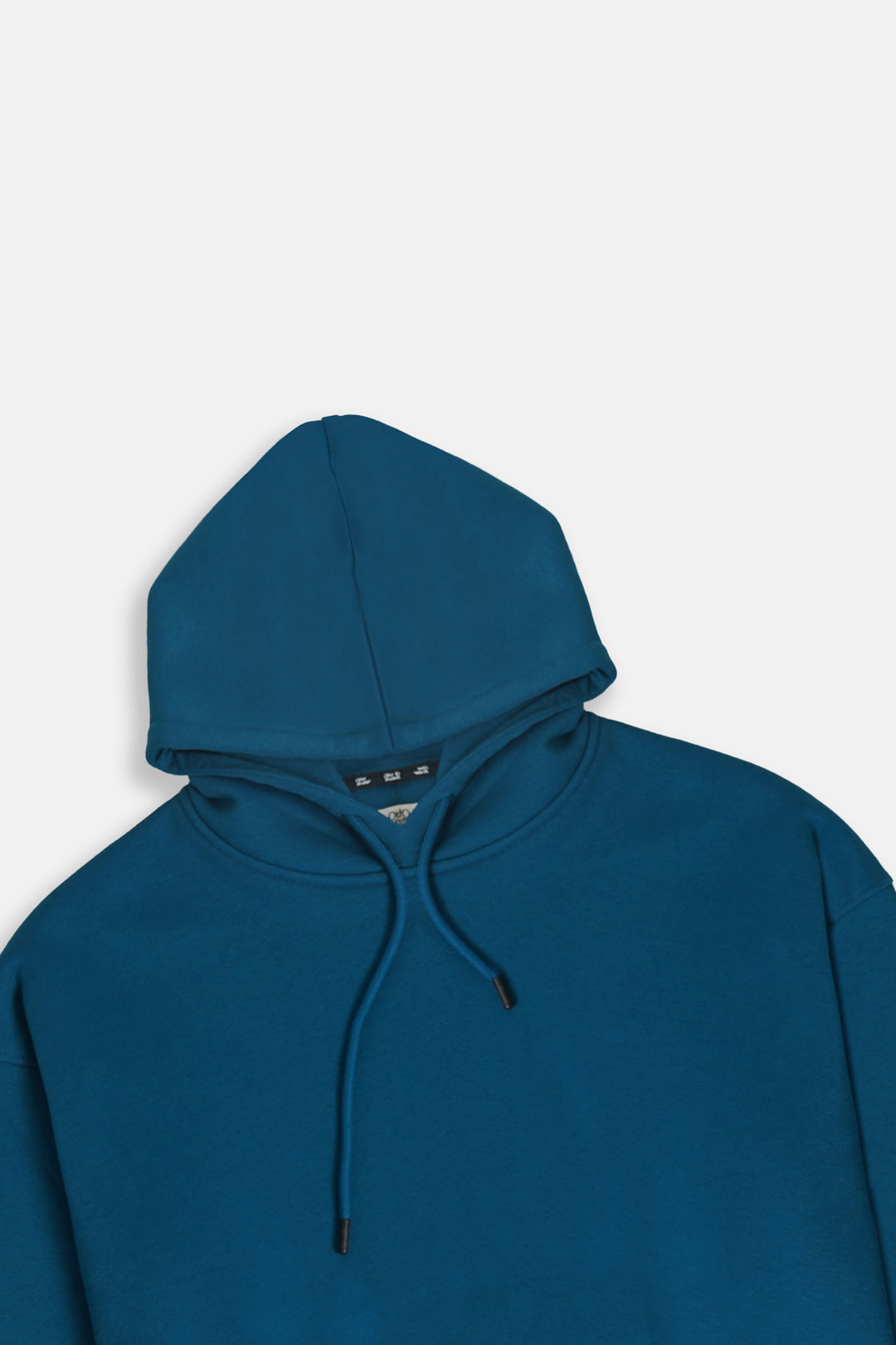 Logo Badge Fleece Hoodie