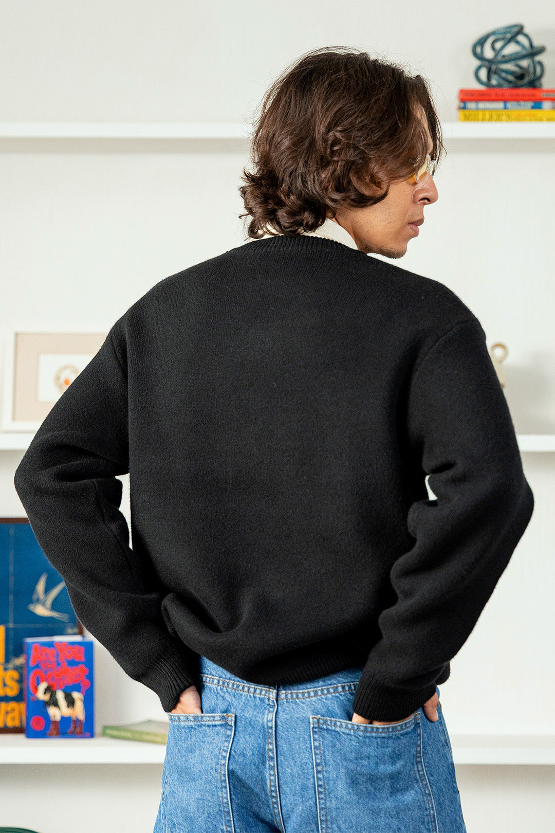 Rowing Embroidery Jumper