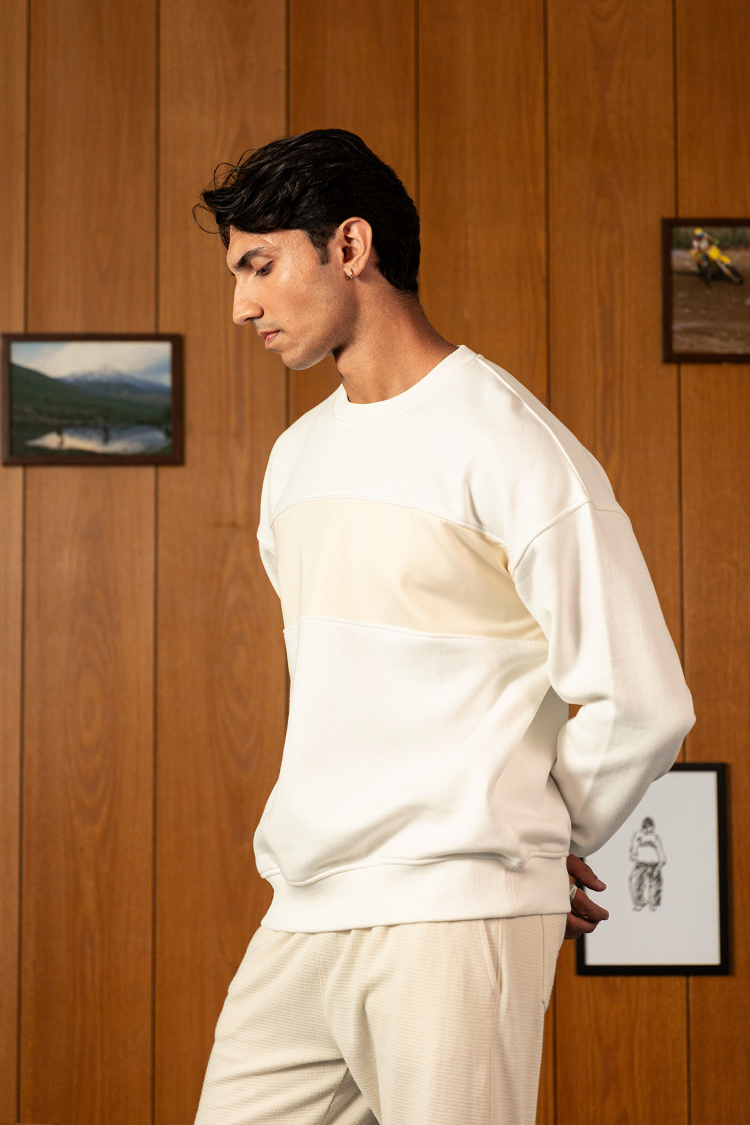 Image of Endless Track Fleece Hoodie