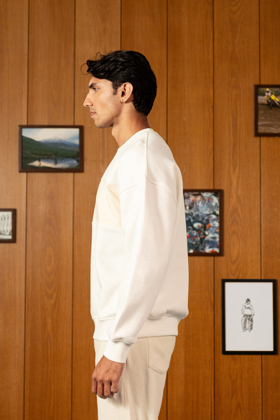 Image of Endless Track Fleece Hoodie