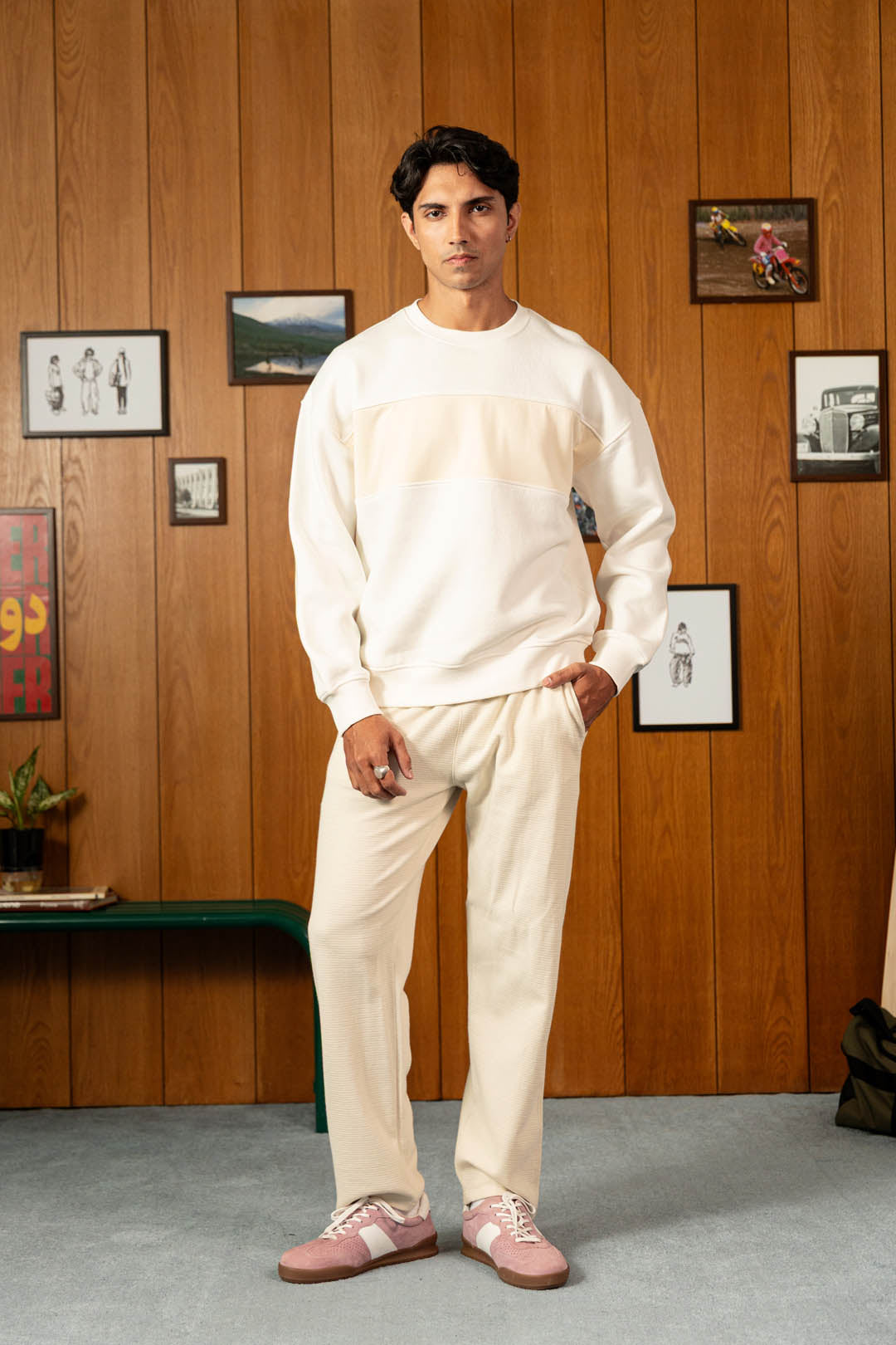 Image of Endless Track Fleece Hoodie