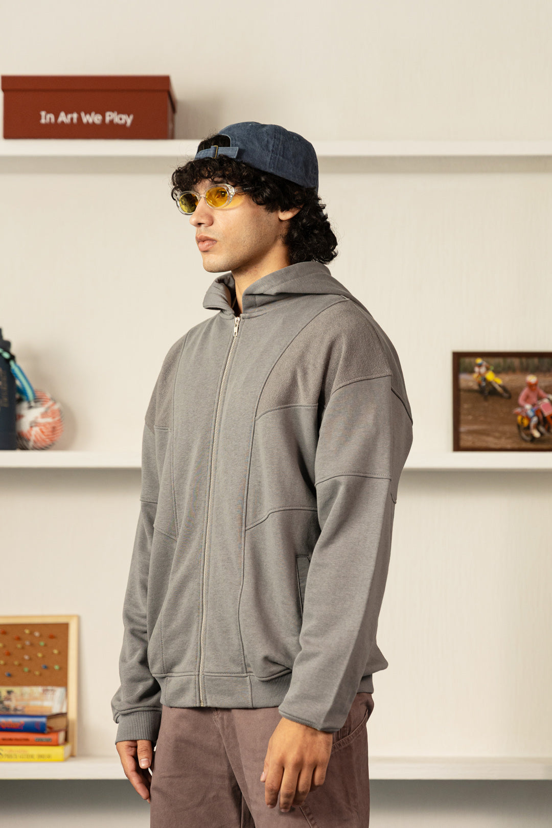 Image of Race Day Boy Zipper