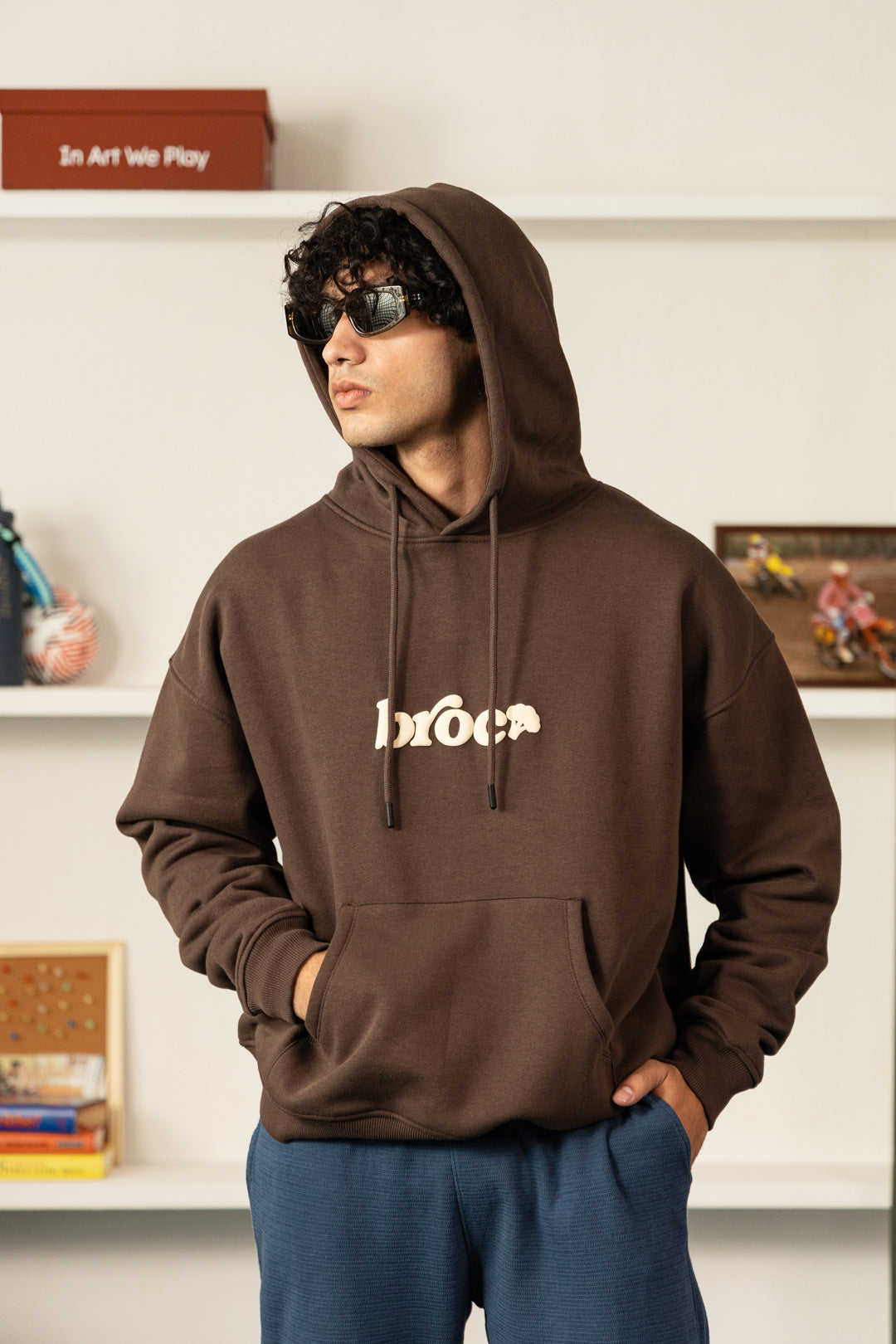 Image of Bro-Colli Fleece Hoodie
