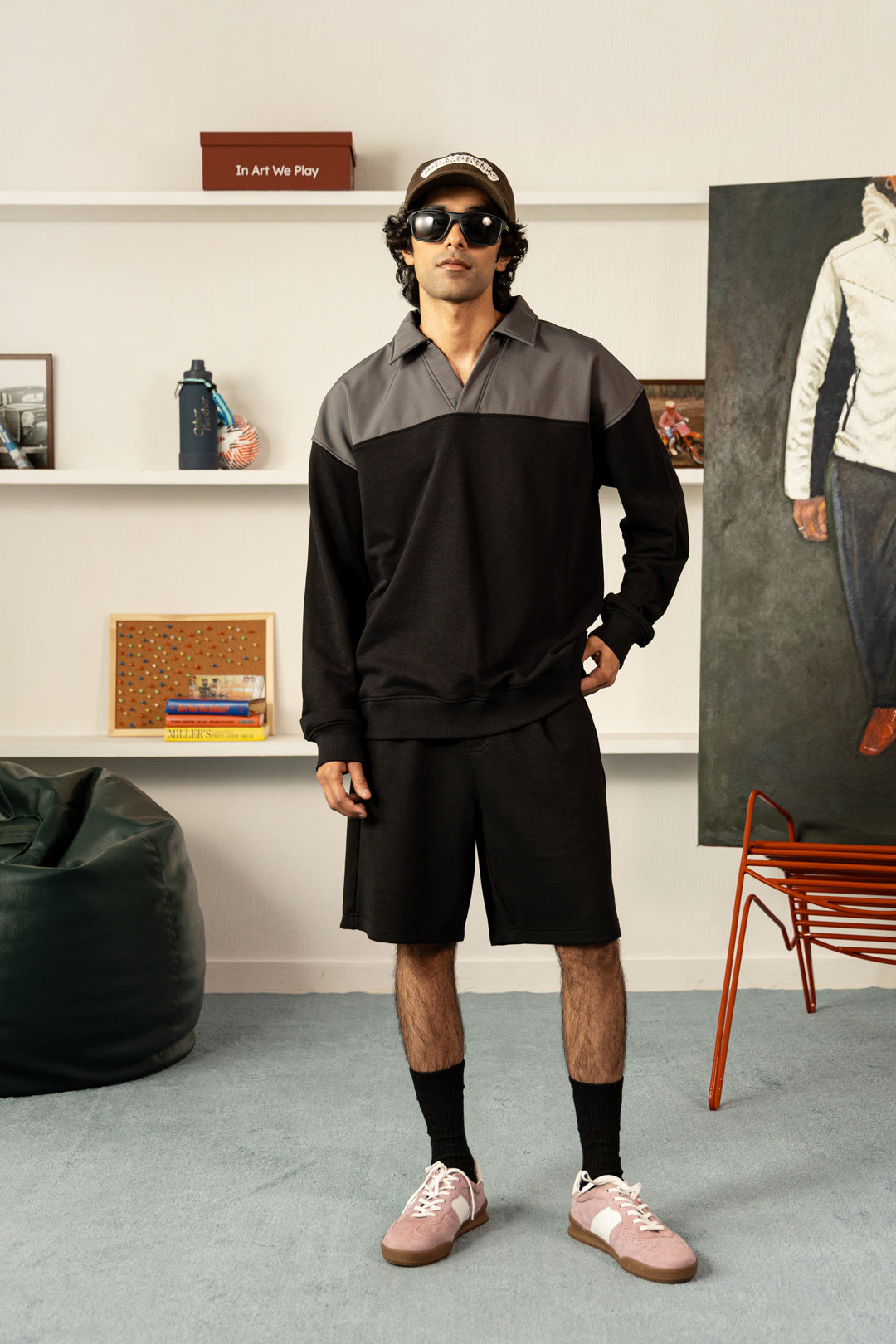 Rover Contrast Sweatshirt